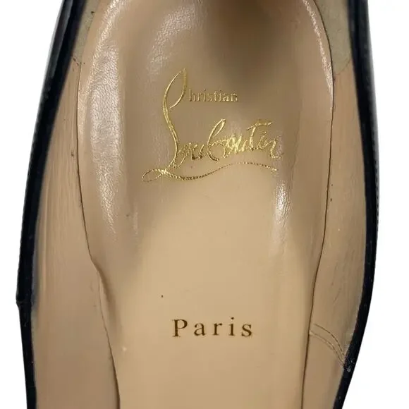 Christian Louboutin So Kate 120mm Patent Leather Pumps Black Size 41 - Picture 12 of 16